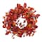 22" Japanese Maple, Magnolia Leaf & Berries Wreath